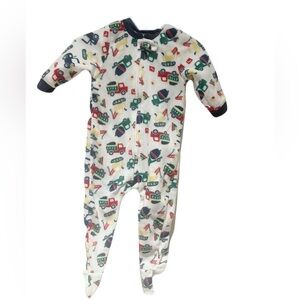 Chickpea pajamas zip up footie